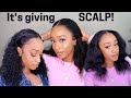 New Crystal lace!!! + natural hairline +2IN1 Wet and Wavy 13*6.5 lace frontal wig| ft. GeniusWigs