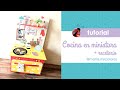 Cocina en miniatura 🥘 Mini Recetario scrapbooking