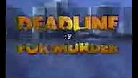 Deadline for Murder From the Files of Edna Buchana...