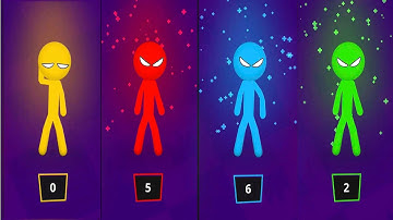 Stickman Party All Random Funny MINIGAMES 1 2 3 4 Player Games 2022 Gameplay #7