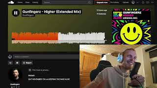 Refader Reacts Gunfingerz - Higher Hardstyle Reaction