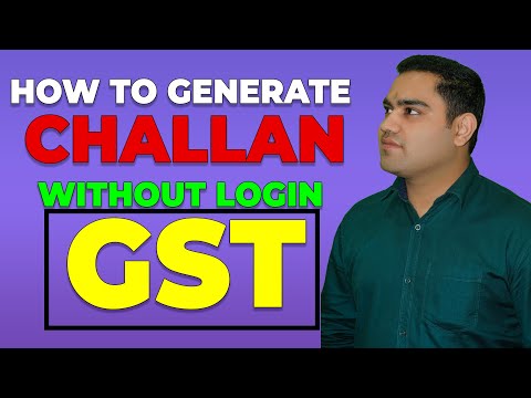 How to Generate Challan without Login in GST||GST Challan Payment without Login|GST  Challan Payment