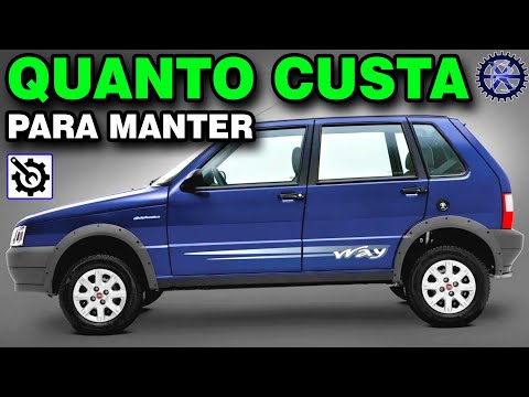 Automóvel fiat uno mille economy 2012