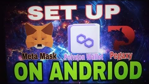 Easy Set Up polygon mainnet using metamask to Pegaxy