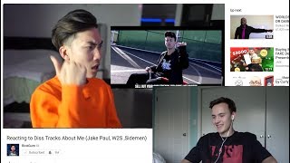 Reacting to people REACTING TO MY RICEGUM DISS TRACK!