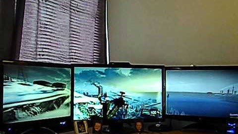 Eyefinity 3 Skærme - Battlefield Bad Company 2