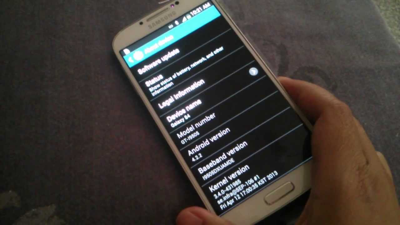 Unboxing Of The Samsung Galaxy S4 Gt I9505 Youtube