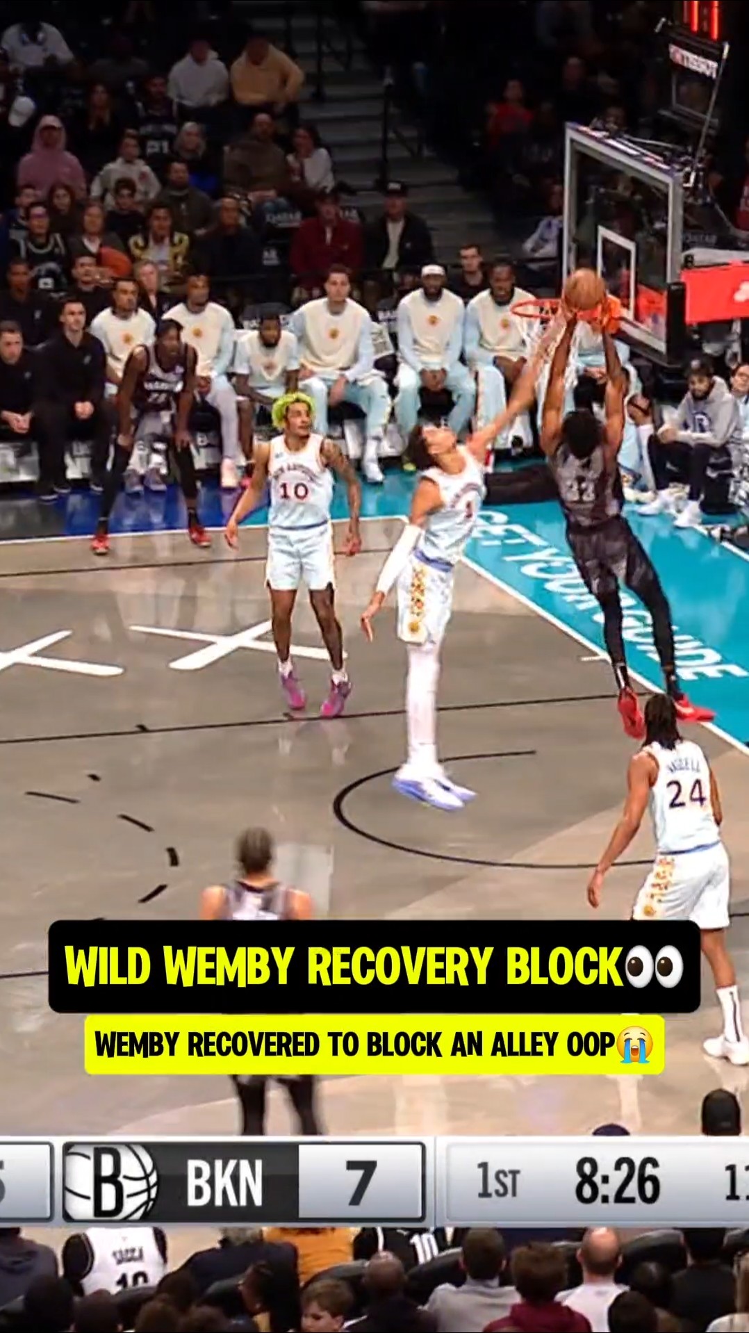 Wemby is RIDICULOUS?