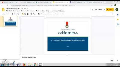 Generate e certificate with add-on Autocrat/ How to use Autocrat addon