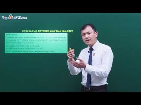 Video Giải Đề thi chính thức vào 10 TP - HCM 2022-2023 - Môn... - youtube