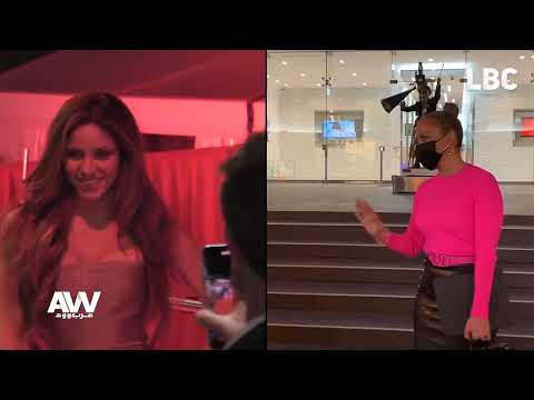 خلاف كبير وتصريحات نارية بين النجمة JLO والنجمة Shakira ArabWood LBC 