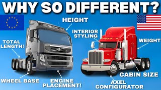 Here's Why American and European Trucks Are So Different!