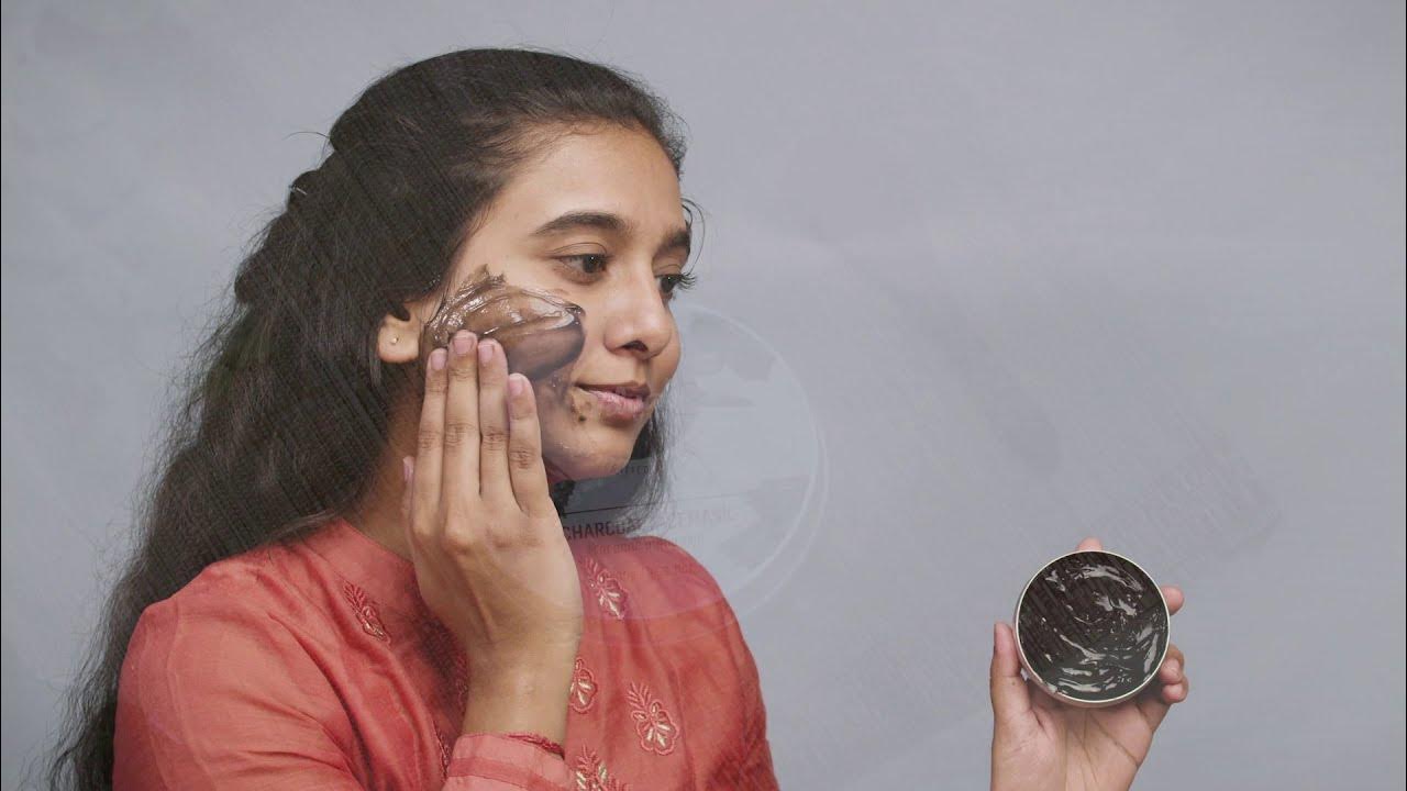 Charcoal Face Mask Facial Cleanup Vilvah Store Shorts YouTube