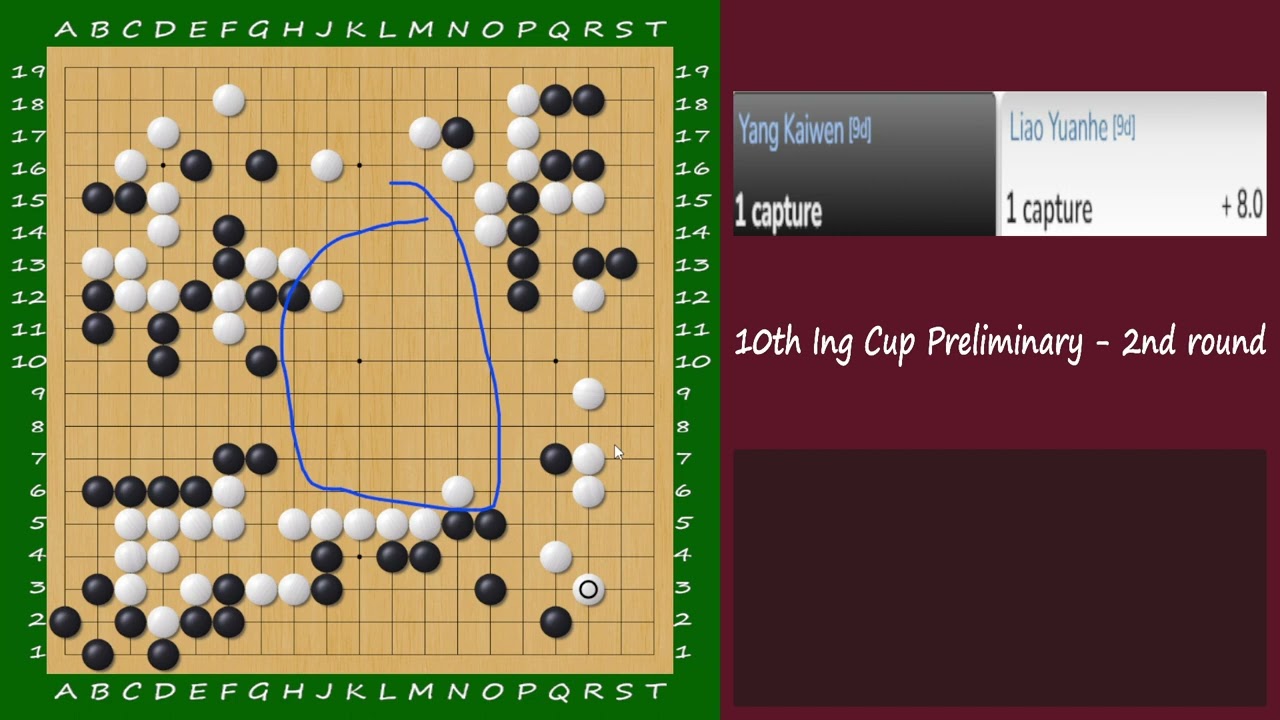 [EN/FR] 10th Ing Cup Preliminary - 2nd round : Yang Kaiwen vs Liao Yuanhe