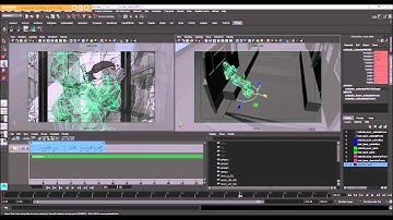 Previs Animation in Maya [3]:  Blocking Character Animation