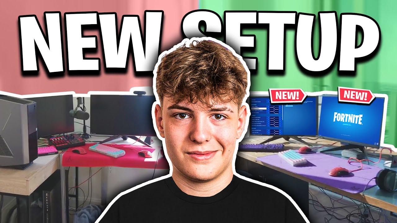 How Clix Upgraded His Setup.. YouTube