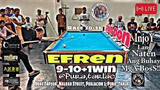 Download Lagu Efren  9+10+1Win 🆚 Don Don RazaLan  💯Race 20-21 @Pura,tarlac MP3