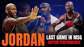 Michael Jordan dismantled New York Knicks in an Iconic Air Jordan 1s, fantastic plays at the Age 35!