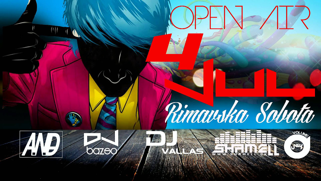 Pozvánka -  DJ VALLAS - (Open Air Summer Fest)
