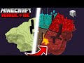I Transformed the END in to the NETHER in Minecraft Hardcore!