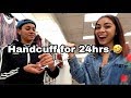 24 HOURS HANDCUFF CHALLENGE *MUST WATCH*