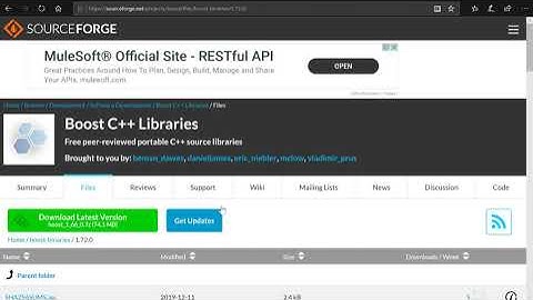 Add boost library to a Visual Studio project