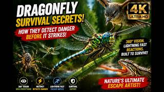 👁️ How Dragonflies Detect Their Enemies | Nature's Ultimate Survival Instinct |