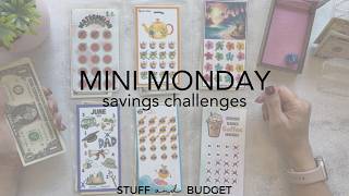 Mini Monday Savings Challenges | "Jane Dough" died 🫣