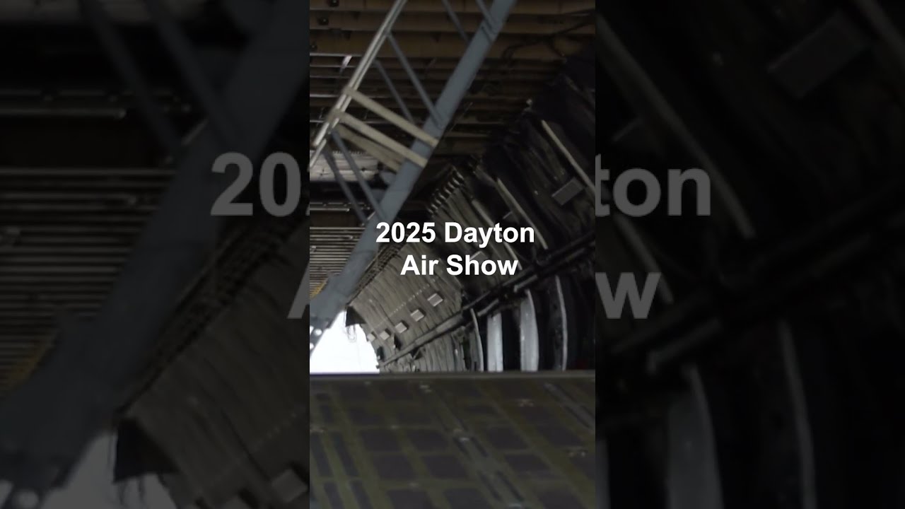 C 5M Super Galaxy Preview 2025 Dayton Air Show