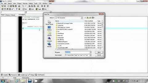 0 1 Getting started with C++ DEV C++ software and Hello World program   YouTube