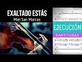 EXALTADO ESTÁS - MIEL SAN MARCOS - VIOLÍN COVER - PARTITURA - NOTAS