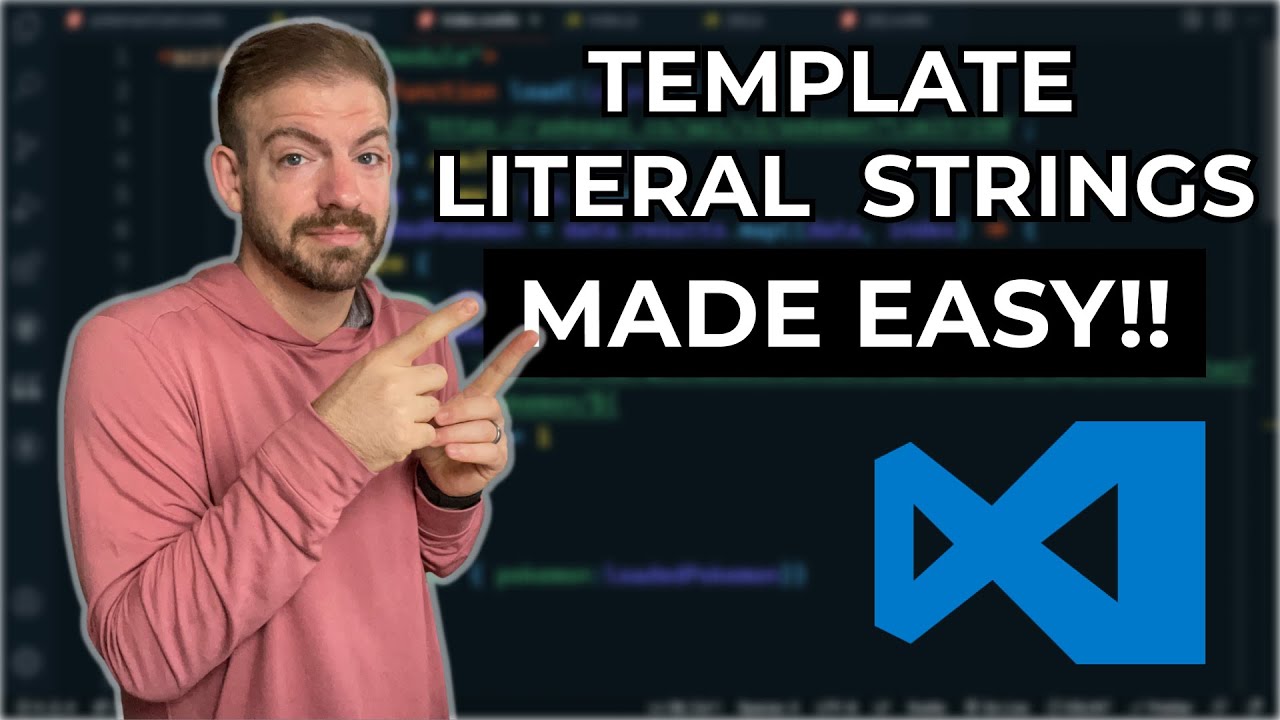 The EASIEST Way to Convert to ES6 Template Literal Strings in VS Code