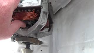 Testing dryer motor inertia switch