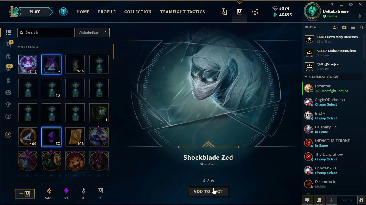 League of Legends Arcade orb opening