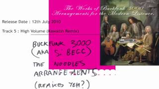 Si Begg aka Buckfunk 3000 : High Volume (Kawatin Remix)