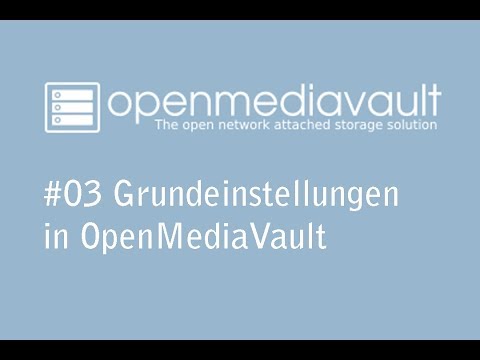 NAS bauen mit Jet #03 - Grundkonfiguration von OMV