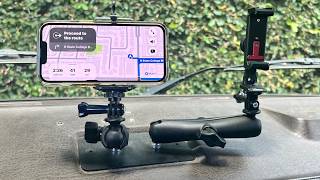 Vanagon Dash Phone Mount Mod