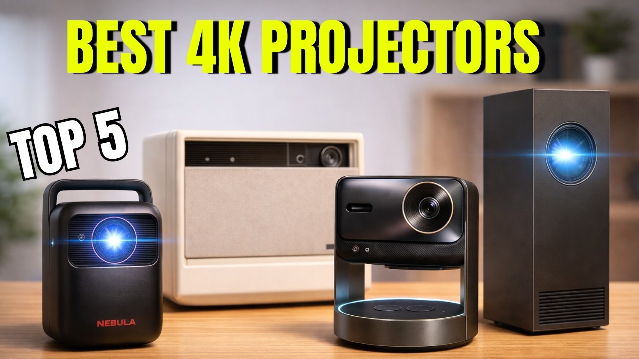 Best 4K Projectors of 2026 / Top 5 Best 4K Projectors - YouTube