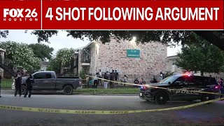 4 shot following argument in Houston's Fifth Ward