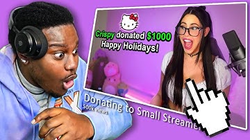 Small Streamers React to "Donating to Small Streamers"