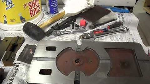 Mill Vise Cleaning part 2 Rust Removal