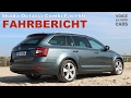 2017 Skoda Octavia Combi Facelift Review Fahrbericht Test Probefahrt | Voice over Cars