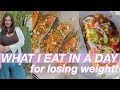 WHAT I EAT IN A DAY FOR WEIGHTLOSS | SHARING HEALTHY NEW RECIPES THAT WILL HELP!