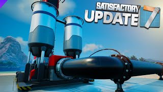 PERFECT Starter Oil Setup!! 100 Plastic/Rubber   1200MW! | Satisfactory Update 7