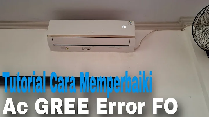 How to Overcome GREE AC Error Code FO | Repairing GREE AC Error FO | Bekasi AC Service