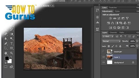 Basic Photo Editing in Adobe Photoshop -  CS5 CS6 CC Tutorial for Beginners