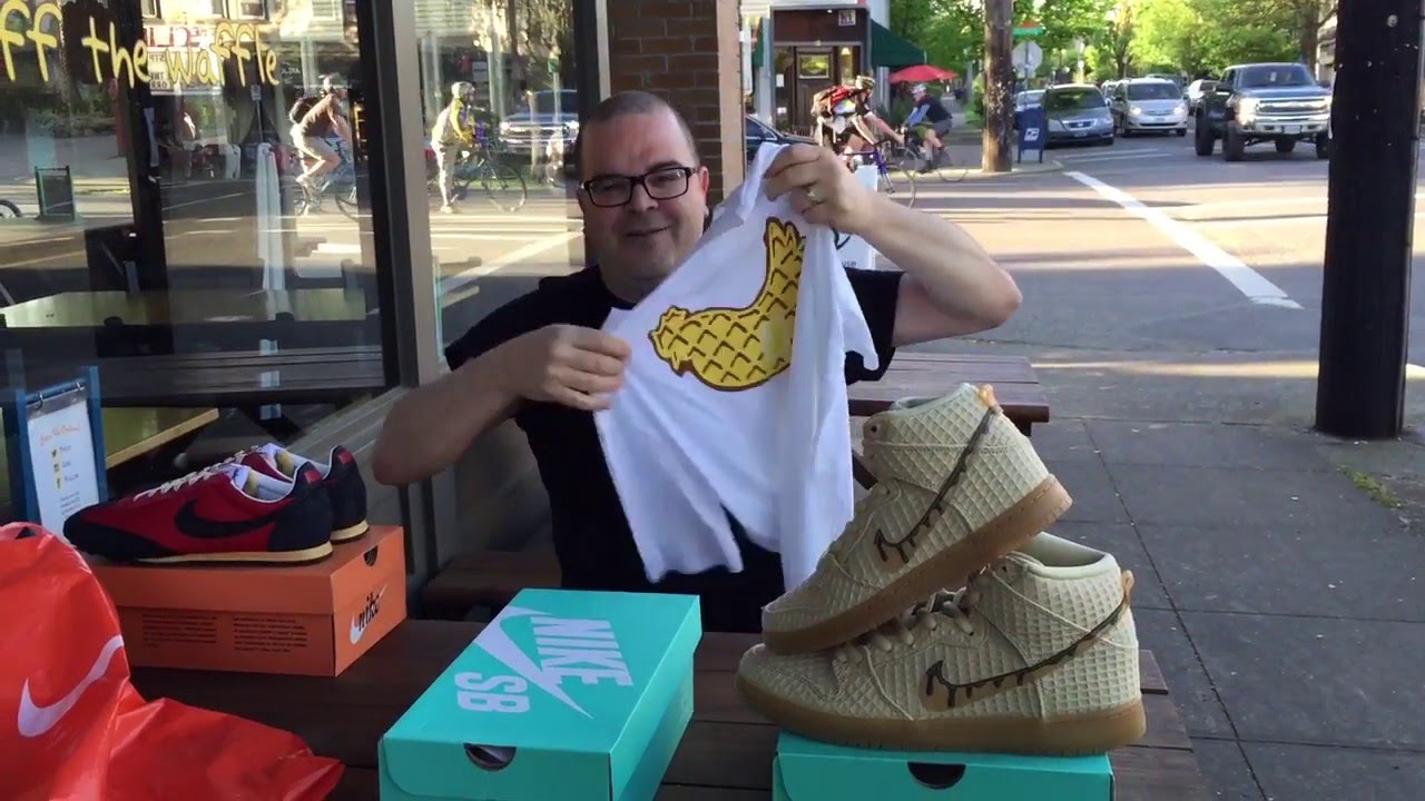 ShoeZeum Nike Chicken And Waffle Dunk SBs At Off The Waffle