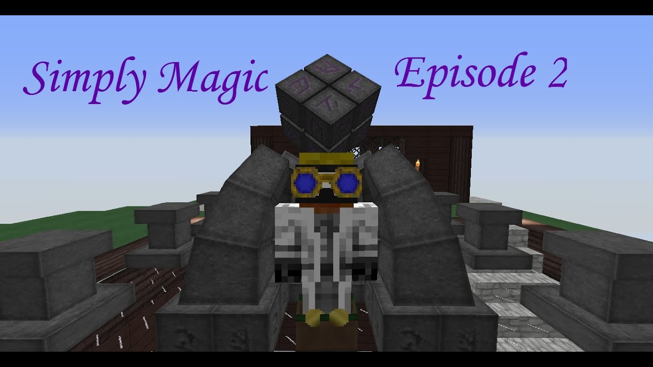 Modded Minecraft FTB Simply Magic Episode 2; Thaumonomicon and Research