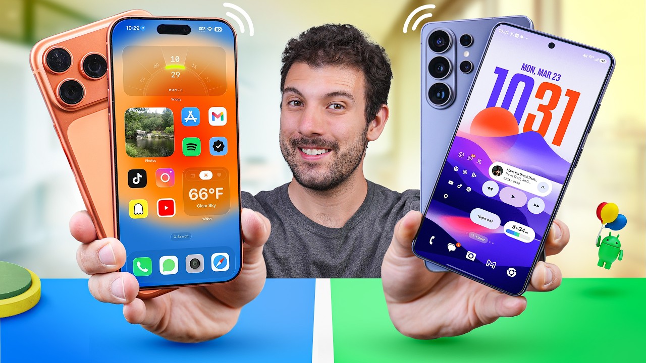 Galaxy S26 Ultra vs iPhone 17 Pro Max - Android or iOS!