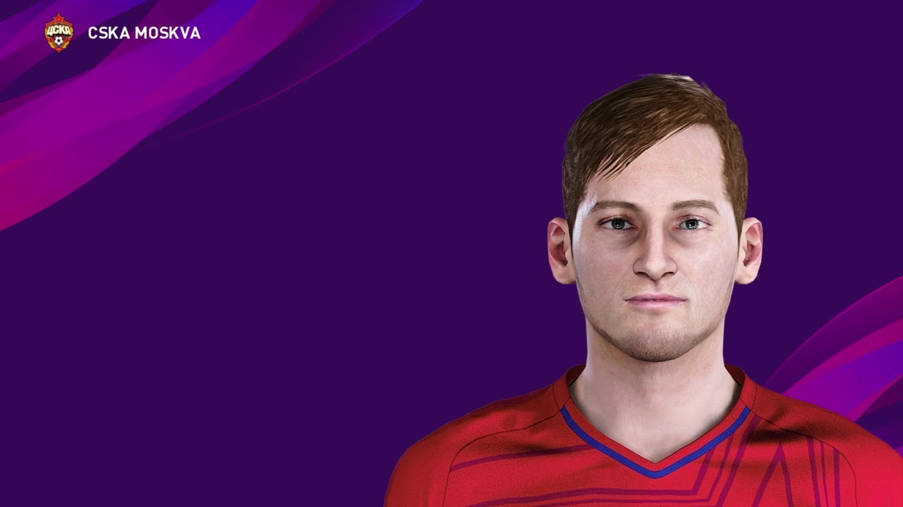 K. Kuchaev CSKA face PES 2020 I 2021